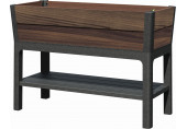 KETER DECO ELEVATED GARDEN BED Bac a fleurs, 113 x 47,5 x 79,8 cm, walnut 17213340