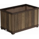 KETER DECO RECTANGLE Pot de fleurs, 45,5 x 76 x 45,5 cm, walnut 17213624