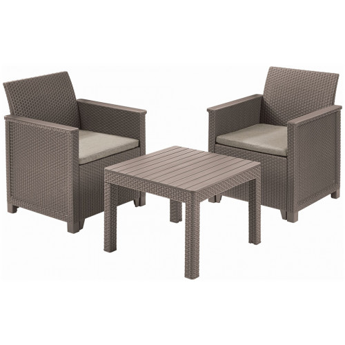 KETER ELODIE Ensemble de balcon, cappuccino/sable 17209482