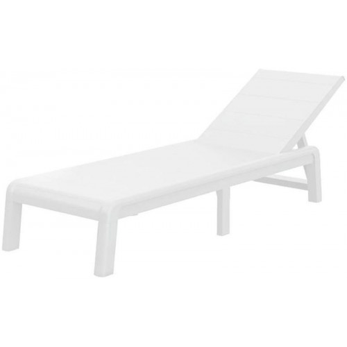 KETER FORMENTERA Chaise longue, 187,5 x 58 x 29 cm, blanc 17213632