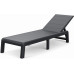 KETER FORMENTERA Chaise longue, 187,5 x 58 x 29 cm, graphite 17213632