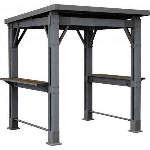KETER GRILL GAZEBO Abri de barbecue, 247 x 200 x 238 cm, graphite 17213898 KETER GRILL GAZEBO Abri de barbecue, 247 x 200 x 238 cm, graphite 17213898