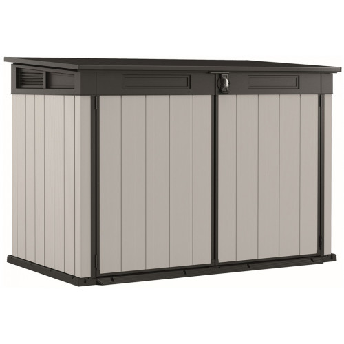 KETER PREMIER JUMBO Coffre de jardin, 190,5 x 109,3 x 132,5 cm, gris 17212384
