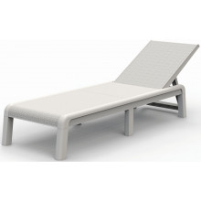 KETER MALLORCA Chaise longue, 187,5 x 58 x 29 cm, blanc 17213627