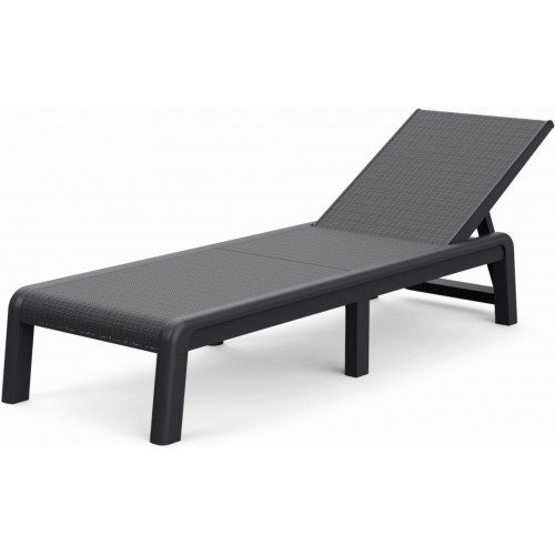 KETER MALLORCA Chaise longue, 187,5 x 58 x 29 cm, graphite 17213627