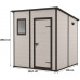 KETER MANOR PENT 6 x 6 Abri de jardin, 183,5 x 185 x 200,5 cm, beige 17208243