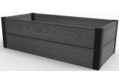 KETER MAPLE TROUGH Bac de plantation surélevé, 106 x 50 x 32 cm, gris 17209666