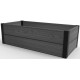 KETER MAPLE TROUGH Bac de plantation surélevé, 106 x 50 x 32 cm, gris 17209666