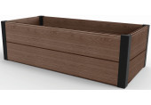 KETER MAPLE TROUGH Bac de plantation surélevé, 106 x 50 x 32 cm, marron 17209666