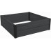 KETER MAPLE SQUARE Bac de plantation surélevé, 106 x 106 x 32 cm, gris 17209665