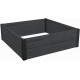 KETER MAPLE SQUARE Bac de plantation surélevé, 106 x 106 x 32 cm, gris 17209665