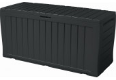 KETER MARVEL PLUS 270L Coffre de rangement 117 x 45 x 57 cm, anthracite 17202622