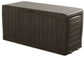 KETER MARVEL PLUS 270L Coffre de rangement 117 x 45 x 57 cm, marron 17202622