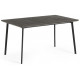 KETER METALEA Table de jardin, 146 x 87 x 75 cm, imitation métal bronze 17209811