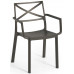 KETER METALIX Fauteuil en plastique, 60 x 53 x 81 cm, imitation métal bronze 17209788