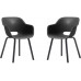 KETER NOA DUO Fauteuil de jardin (lot de 2), pieds en métal, graphite 17213493