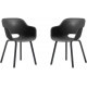 KETER NOA DUO Fauteuil de jardin (lot de 2), pieds en métal, graphite 17213493