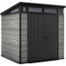 KETER PENT SIGNATURE 7 x 7 Abri de jardin, 216 x 218 x 226 cm, gris 17214176