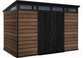KETER PENT SIGNATURE HORIZONTAL 11 x 7 Abri de jardin, 342 x 218 x 226 cm, walnut 17213181