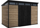 KETER PENT SIGNATURE HORIZONTAL 11 x 7 Abri de jardin, 342 x 218 x 226cm, ashwood 17213181