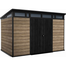 KETER PENT SIGNATURE HORIZONTAL 11 x 7 Abri de jardin, 342 x 218 x 226cm, ashwood 17213181