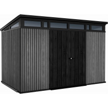 KETER PENT SIGNATURE VERTICAL 11 x 7 Abri de jardin, 342 x 218 x 226 cm, gris 17213276