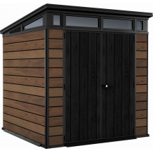 KETER PENT SIGNATURE HORIZONTAL 7 x 7 Abri de jardin, 216 x 218 x 226 cm, walnut 17212803