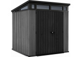 KETER PENT SIGNATURE VERTICAL 7 x 7 Abri de jardin, 216 x 218 x 226 cm, gris 17213211