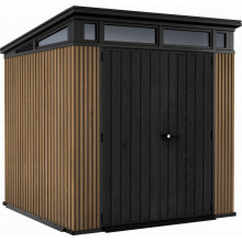 KETER PENT SIGNATURE VERTICAL 7 x 7 Abri de jardin, 216 x 218 x 226 cm, marron 17213211