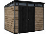 KETER PENT SIGNATURE HORIZONTAL 9 x 7 Abri de jardin, 279 x 218 x 226 cm, ashwood 17212899