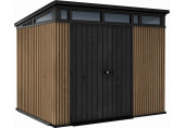 KETER PENT SIGNATURE VERTICAL 9 x 7 Abri de jardin, 279 x 218 x 226 cm, marron 17213210