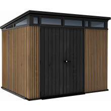 KETER PENT SIGNATURE VERTICAL 9 x 7 Abri de jardin, 279 x 218 x 226 cm, marron 17213210