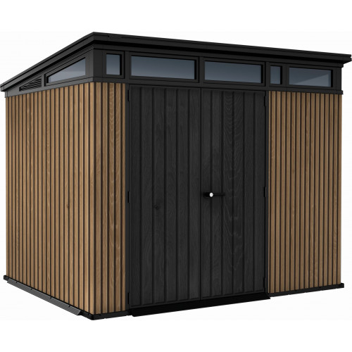 KETER PENT SIGNATURE VERTICAL 9 x 7 Abri de jardin, 279 x 218 x 226 cm, marron 17213210