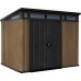 KETER PENT SIGNATURE VERTICAL 9 x 7 Abri de jardin, 279 x 218 x 226 cm, marron 17213210