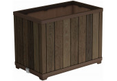 KETER DECO RECTANGLE TALL Pot de fleurs, 45,5 x 76 x 55 cm, walnut 17213625