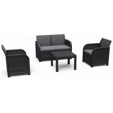 KETER ROSALIE Ensemble de jardin, graphite/gris 17210753