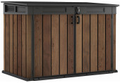 KETER SIGNATURE 2020L Coffre de jardin, 190 x 109 x 132,5 cm, walnut 17213179