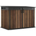 KETER SIGNATURE 2020L Coffre de jardin, 190 x 109 x 132,5 cm, walnut 17213179