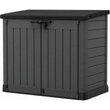KETER STORE IT OUT MAX Coffre de rangemen 145,5 x 82 x 125 cm gris foncé 17199416