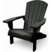 KETER TROY ADIRONDACK Chaise, 93 x 80,5 x 96,5 cm, graphite 17208310