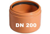 OSMA KGUSM Raccord de transition DN 200, PVC/gres 223840
