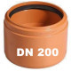OSMA KGUSM Raccord de transition DN 200, PVC/gres 223840