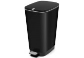 KIS CHIC BIN L 50L Poubelle a pédale 29 x 44,5 x 60,5 cm noir