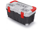Kistenberg TITAN PLUS Coffre a outils en plastique, 55,4x28,6x27,6 cm, gris KTIPA5530-4C