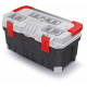 Kistenberg TITAN PLUS Coffre a outils en plastique, 55,4x28,6x27,6 cm, gris KTIPA5530-4C