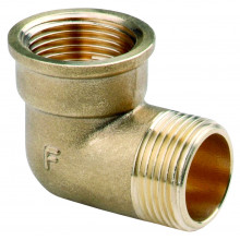 FERRO Coude en laiton 5/4" K13ZW
