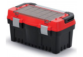 KISTENBERG EVO caisse a outils avec poignée métallique et serrure, 47,6 × 26 × 25,6 cm, KE