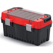 KISTENBERG EVO caisse a outils avec poignée métallique et serrure, 47,6 × 26 × 25,6 cm, KE