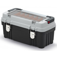 KISTENBERG OPTIMA mallette a outils avec poignée métallique et serrure, 580 × 296 × 305 mm