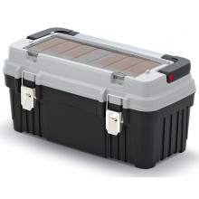 KISTENBERG OPTIMA mallette a outils avec poignée métallique et serrure, 540 × 278 × 269 mm